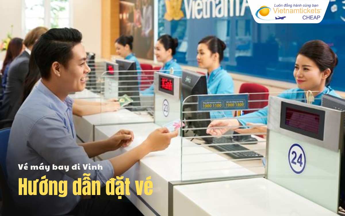 Hướng dẫn đặt vé đi Vinh