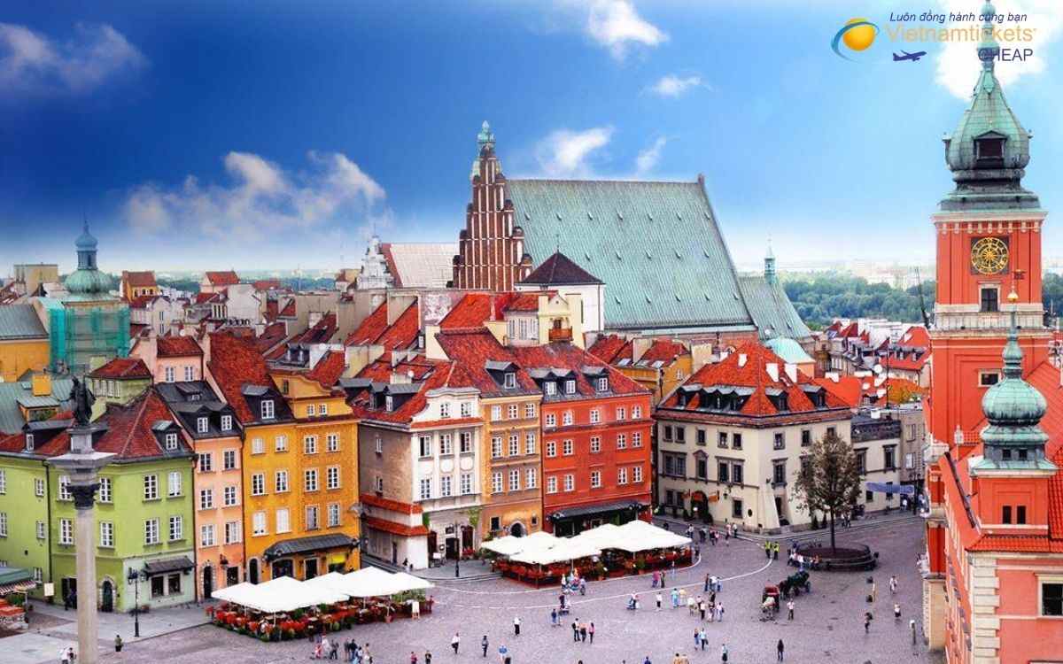 Kinh nghiệm đặt vé máy bay giá rẻ đi Warszawa