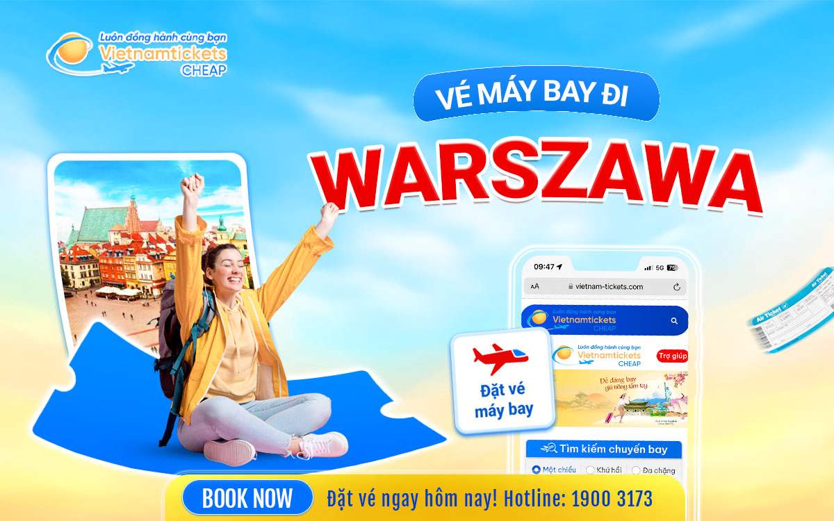 Vé đi Warszawa