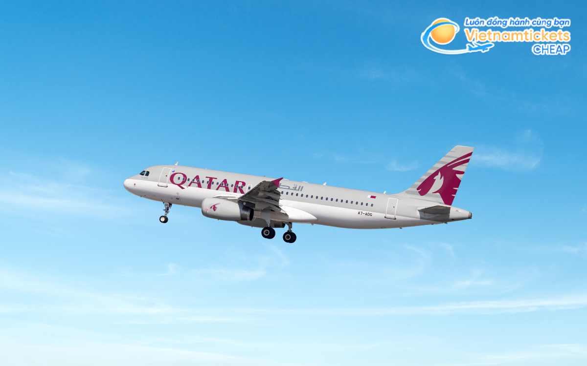 Qatar Airways là hãng bay đi Weeze quen thuộc
