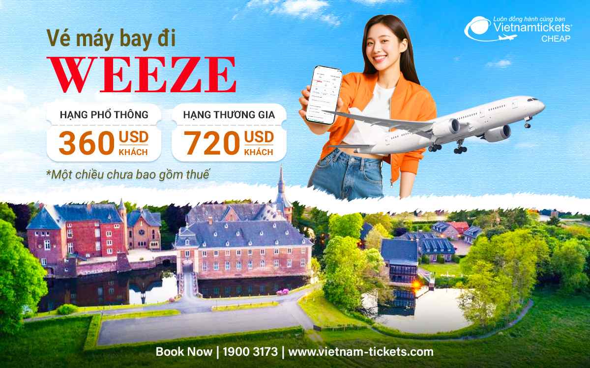 Vé Máy Bay Đi Weeze