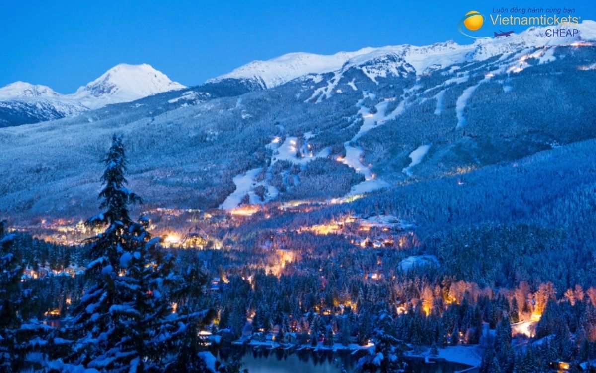 Lộ trình bay đi Whistler