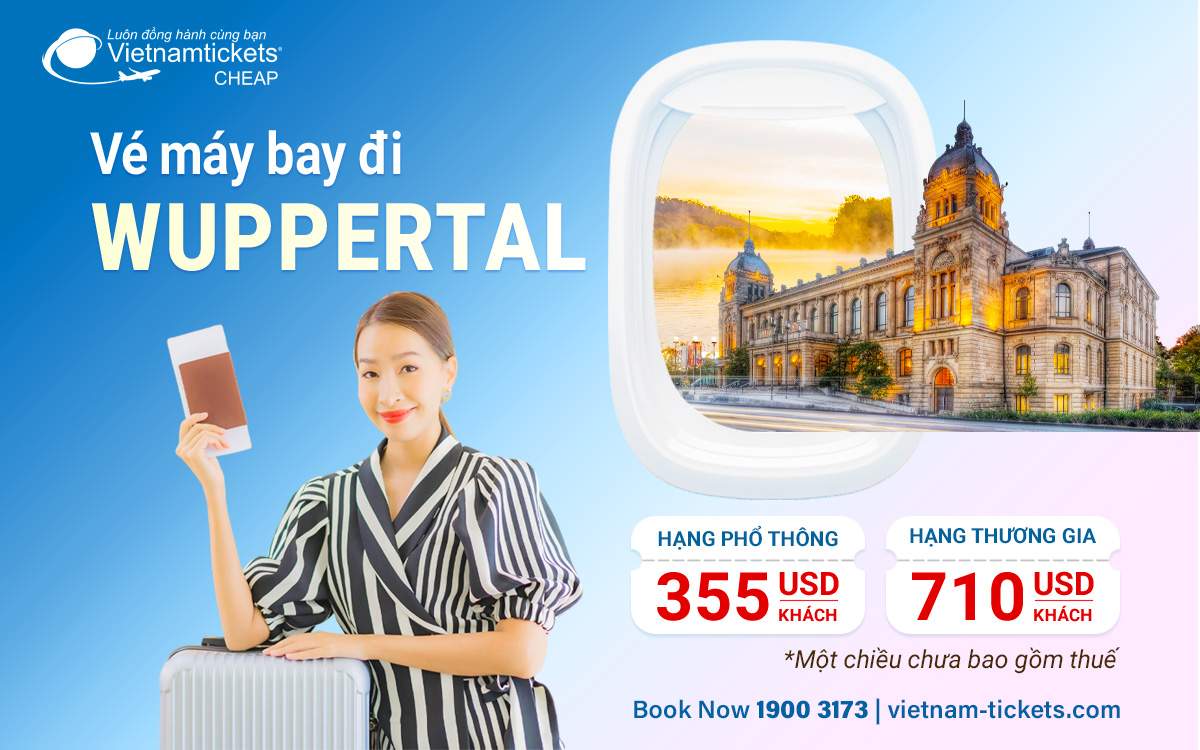 Vé Máy Bay Đi Wuppertal