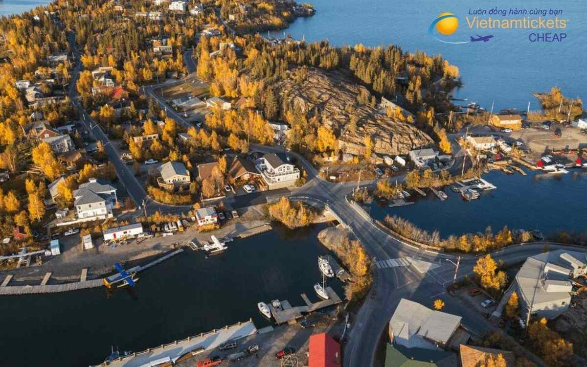Giá vé máy bay đi Yellowknife