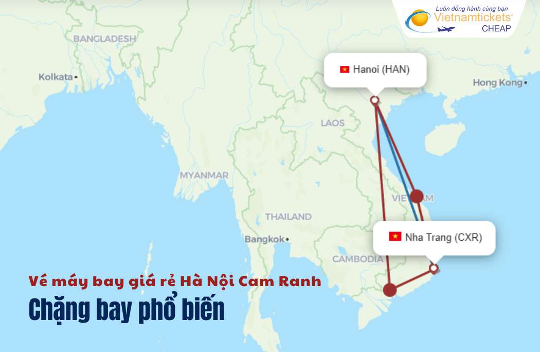 Chặng bay Hà Nội Cam Ranh