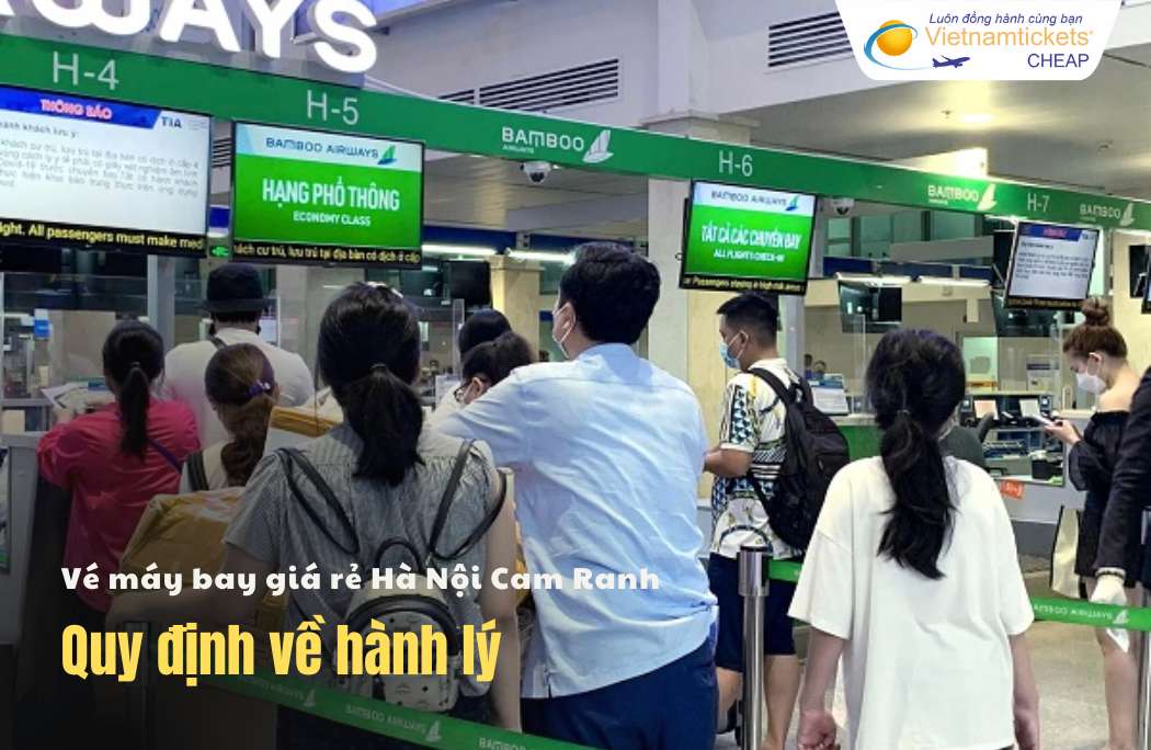 Quy định hành lý đi Cam Ranh