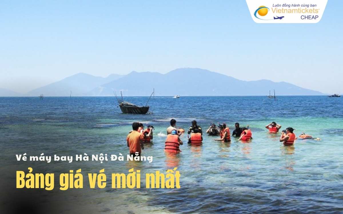 Bảng giá vé máy bay Hà Nội Đà Nẵng