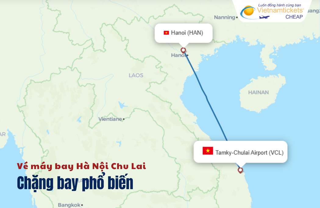 Chăng bay Hà Nội Chu Lai