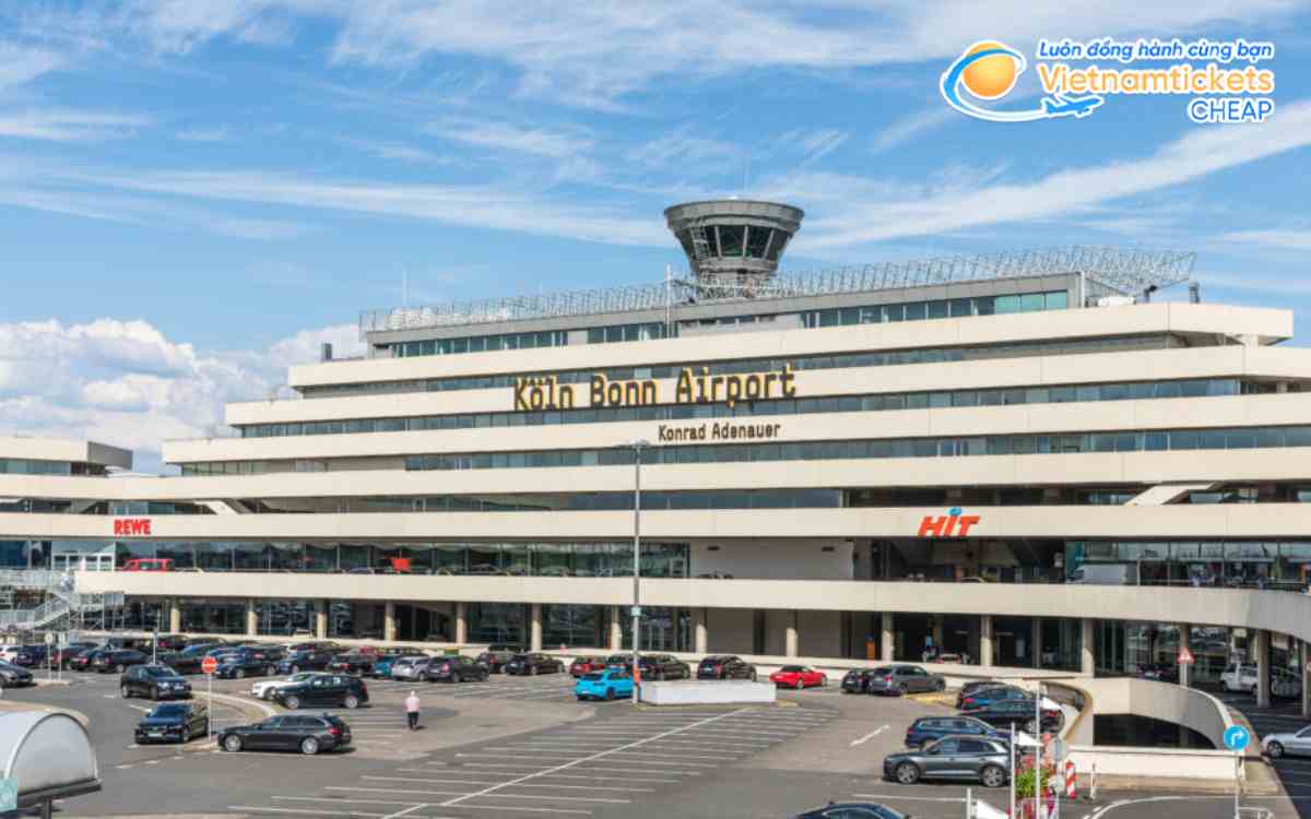 Di chuyển từ sân bay Cologne về trung tâm dễ dàng