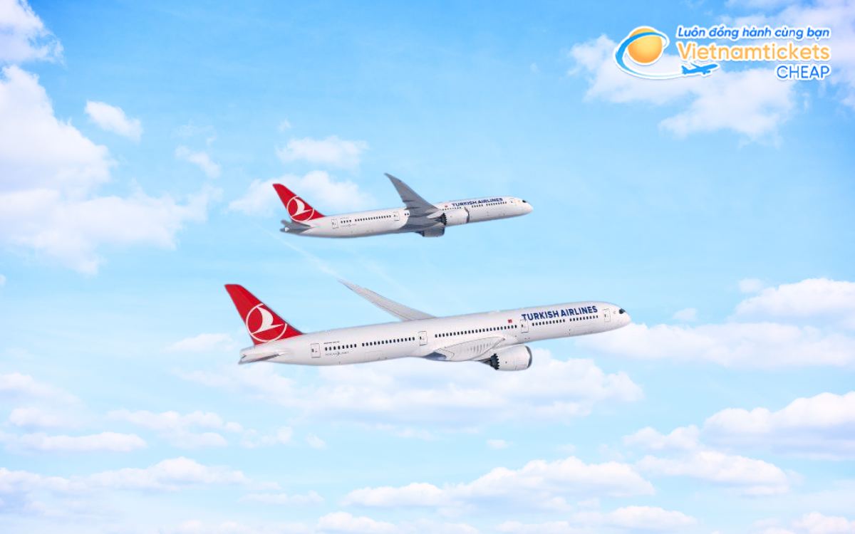 Turkish Airlines là hãng bay Hà Nội – Hannover tiết kiệm