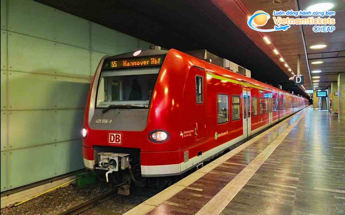 Di chuyển tiết kiệm với tàu S-Bahn 