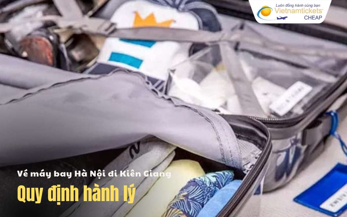 Quy định hành lý Hà Nội Kiên Giang