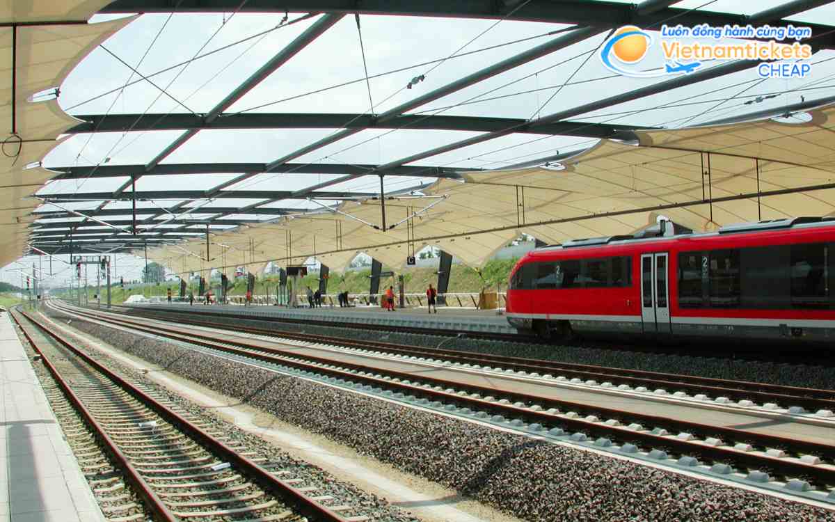 Cách đi từ sân bay Leipzig về trung tâm