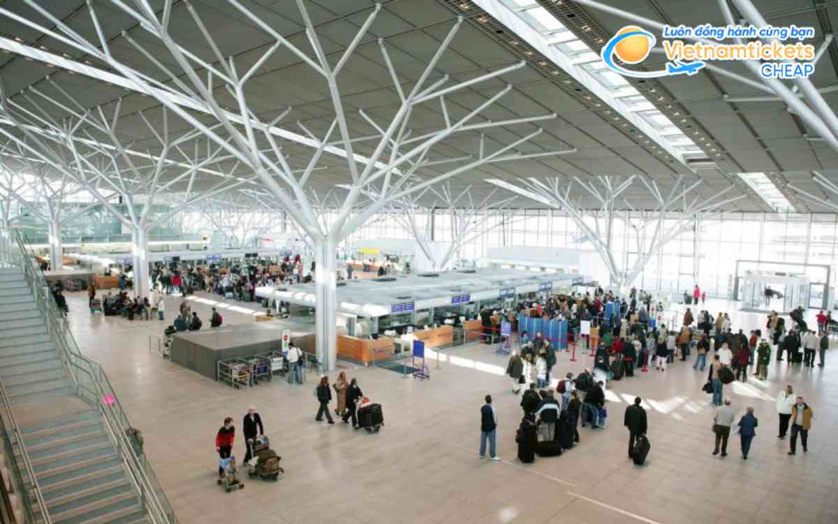 Sân bay Stuttgart cách trung tâm chưa đến 13km