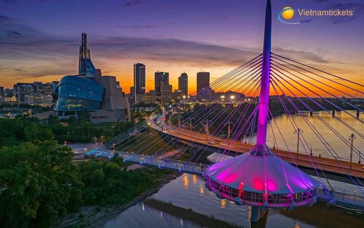 Giá vé máy bay Hà Nội đi Winnipeg