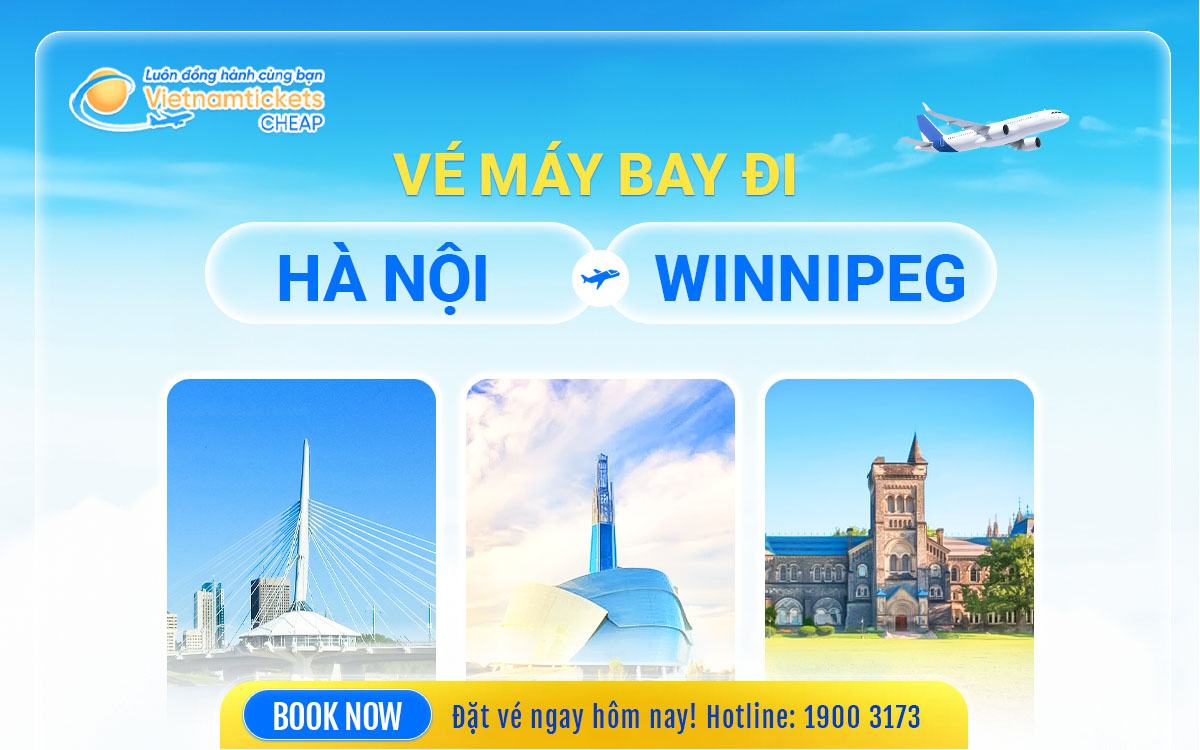 Vé Hà Nội đi Winnipeg