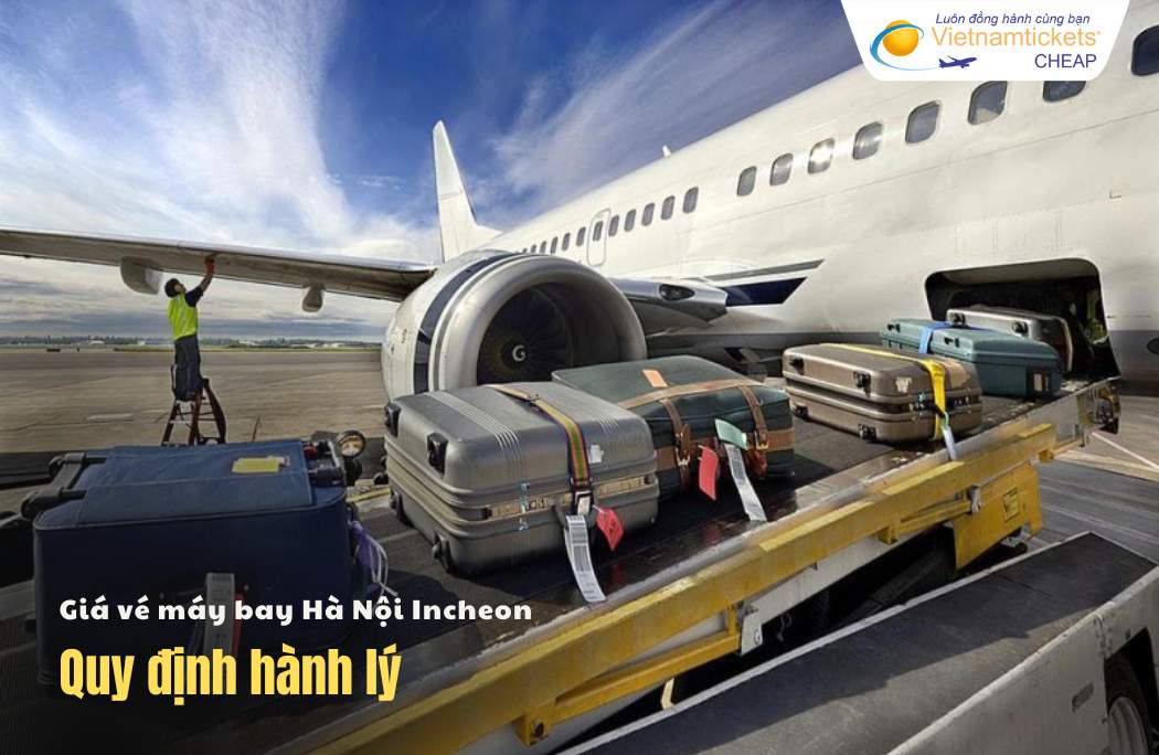 Hành lý chặng Hà Nội Incheon