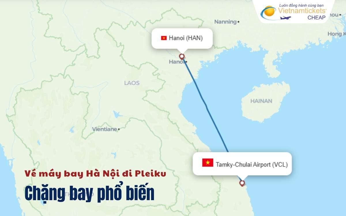 Chặng bay Hà Nội Chu Lai