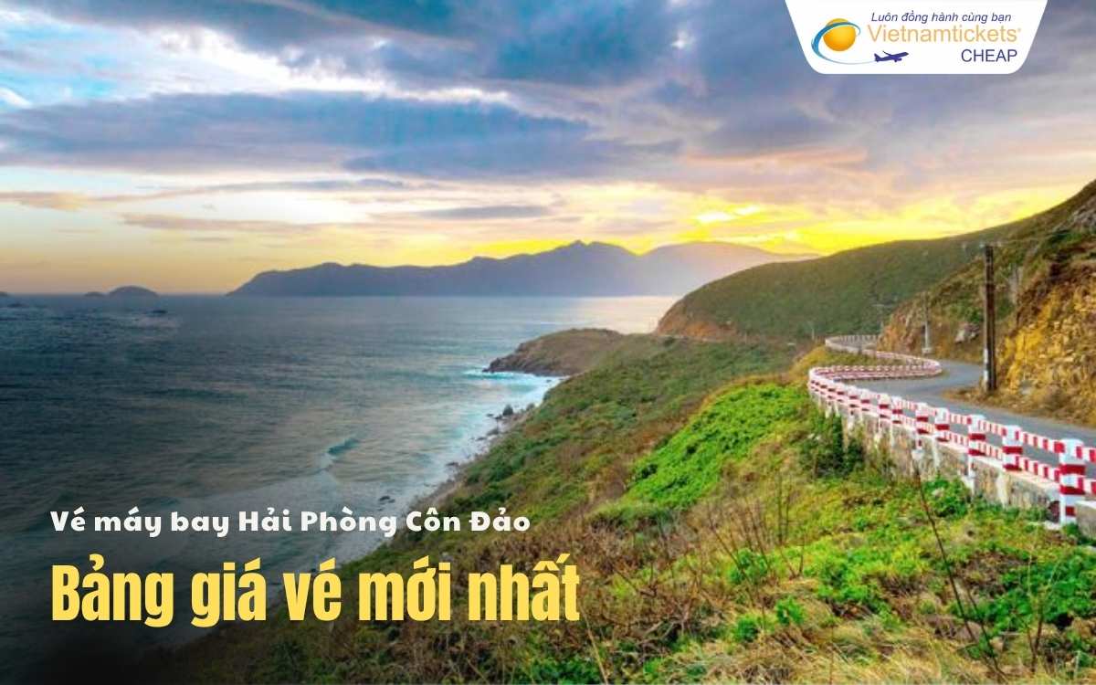 Bảng giá vé máy bay Hải Phòng Côn Đảo