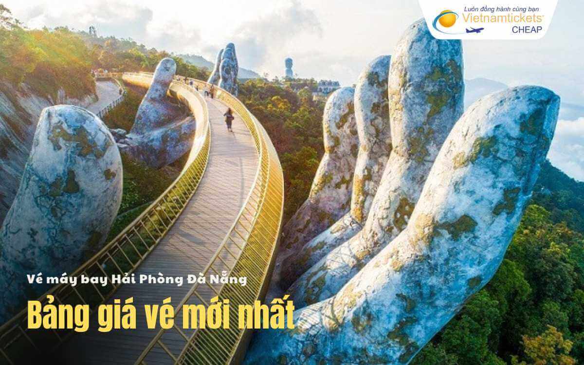 Bảng giá vé máy bay Hải Phòng Đà Nẵng