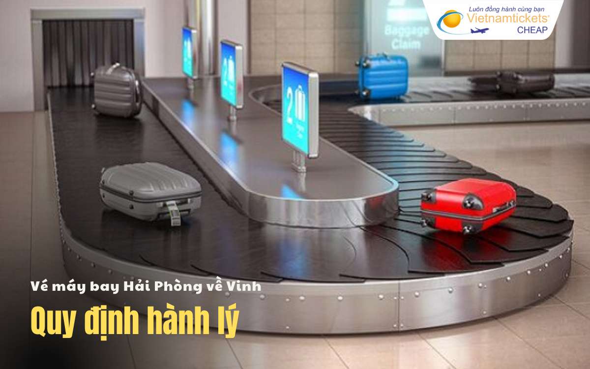 Hành lý chặng Hải Phòng - Vinh