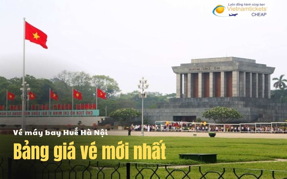 Bảng giá vé máy bay Huế Hà Nội