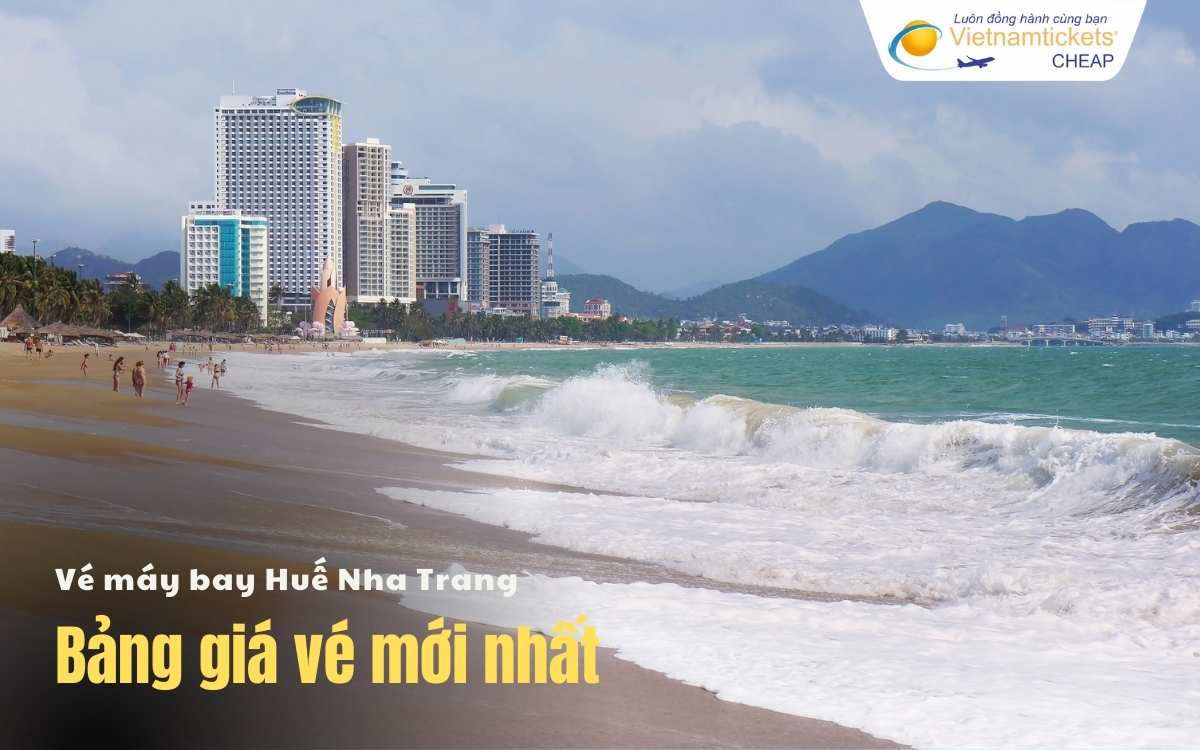 Bảng giá vé máy bay Huế Nha Trang