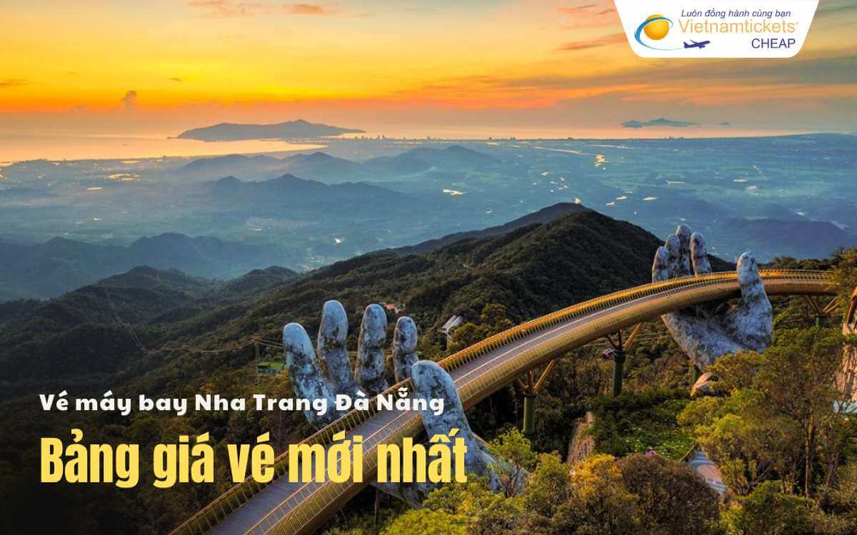 Bảng giá vé máy bay Nha Trang Đà Nẵng