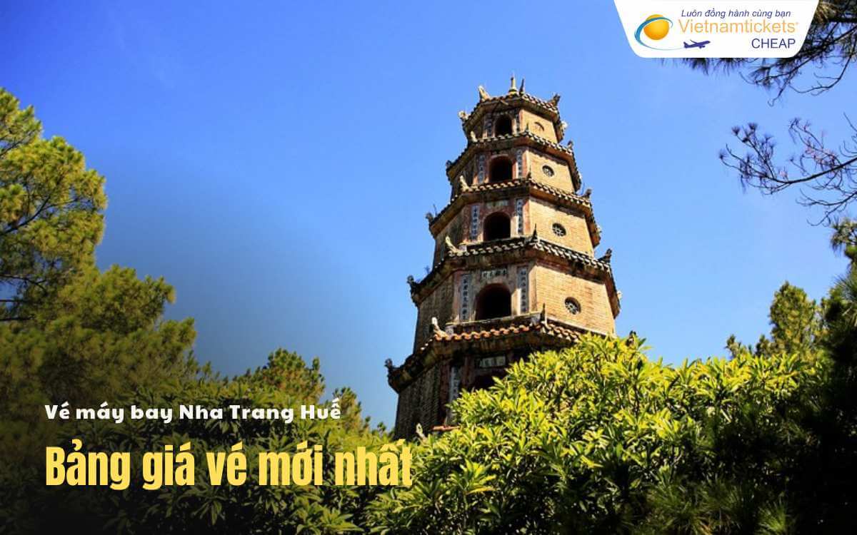 Bảng giá vé máy bay Nha Trang Huế