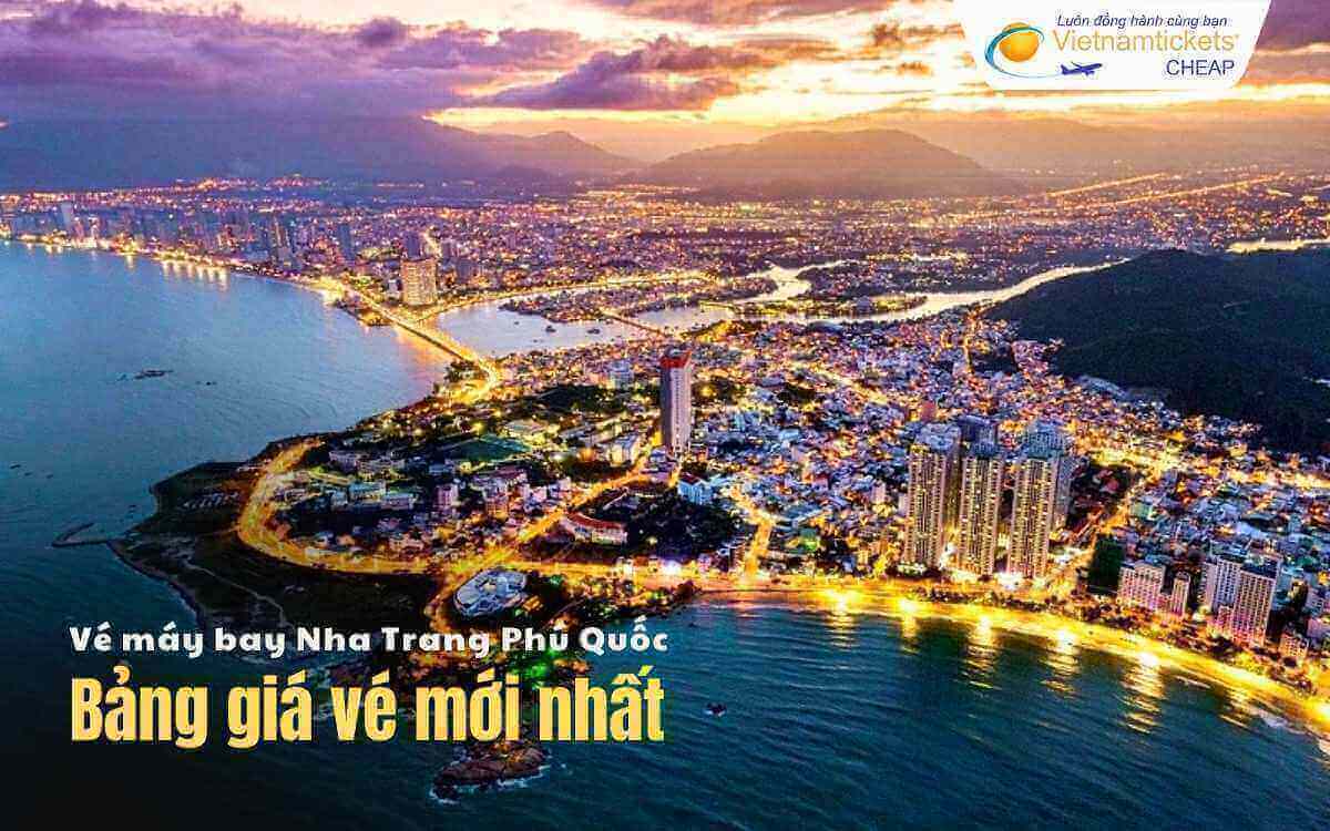 Bảng giá vé máy bay Nha Trang Phú Quốc
