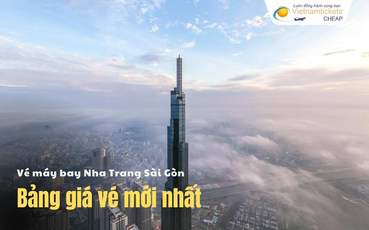 Bảng giá vé máy bay Nha Trang Sài Gòn