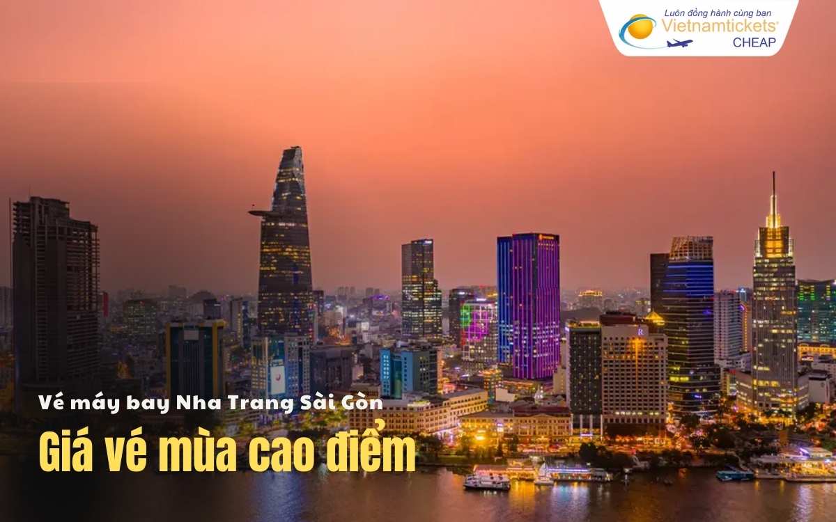 Giá vé Nha Trang Sài Gòn mùa cao điểm 