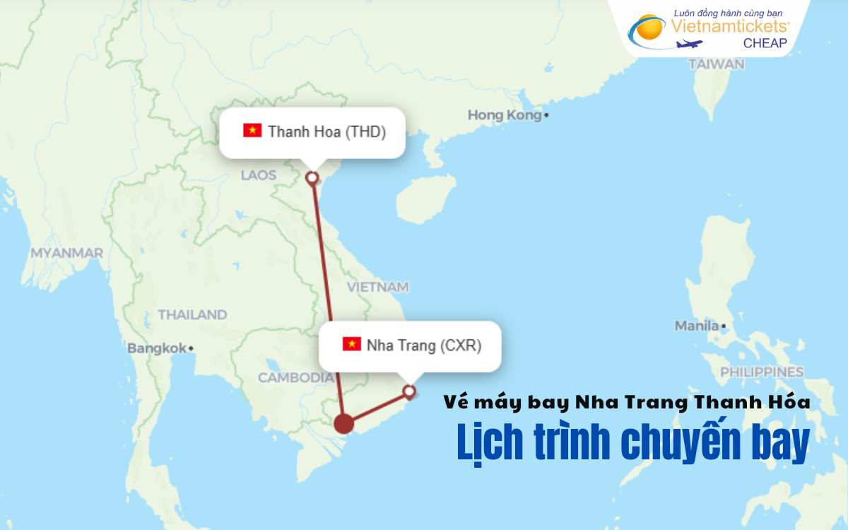 Lịch bay Nha Trang Thanh Hóa