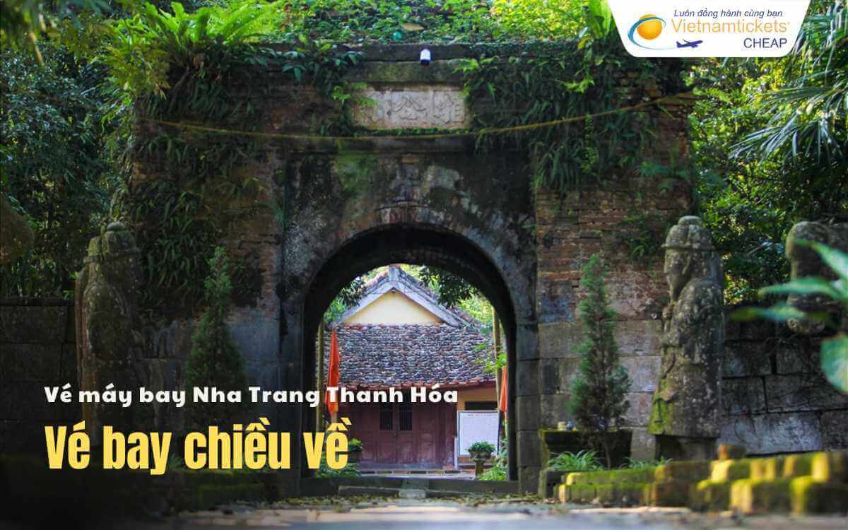 Vé máy bay Nha Trang Thanh Hóa chiều về