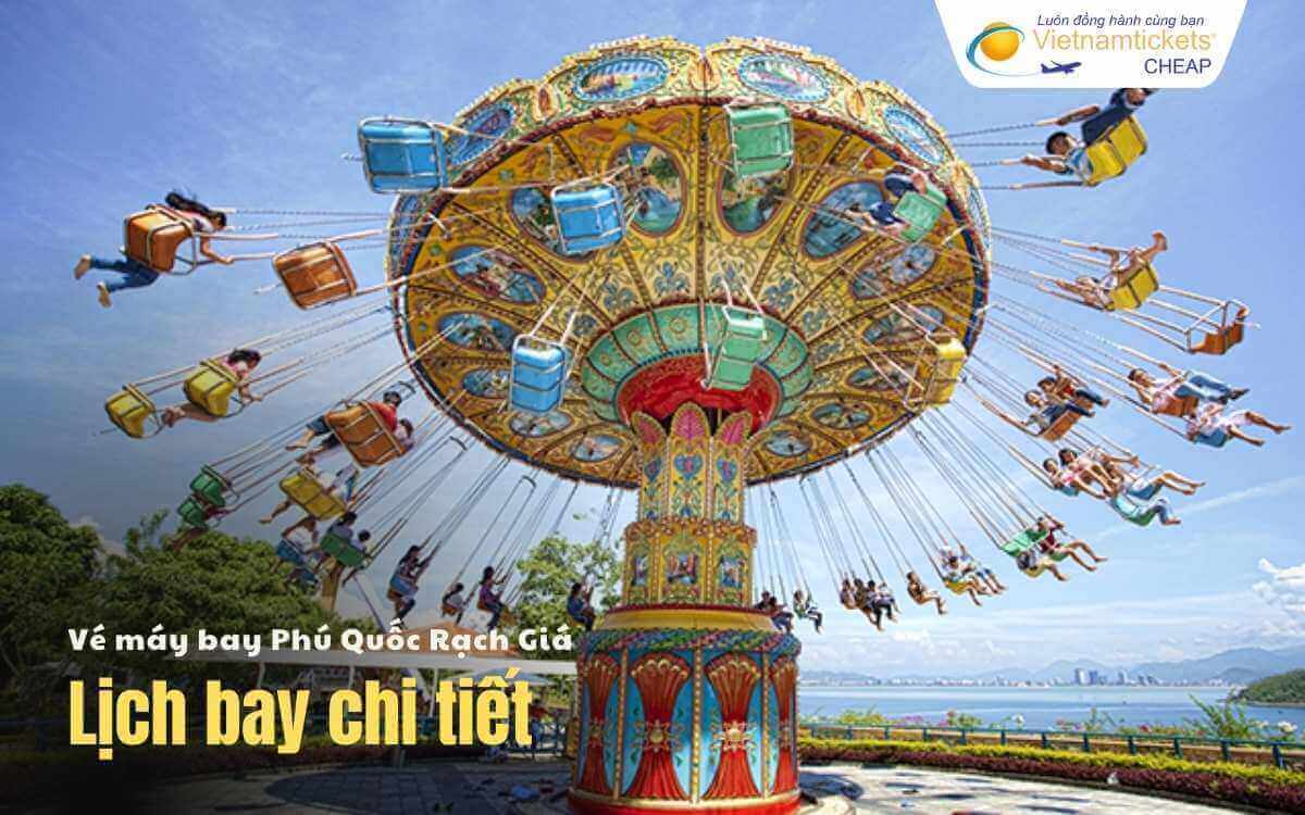 Lịch bay Phú Quốc Rạch Giá