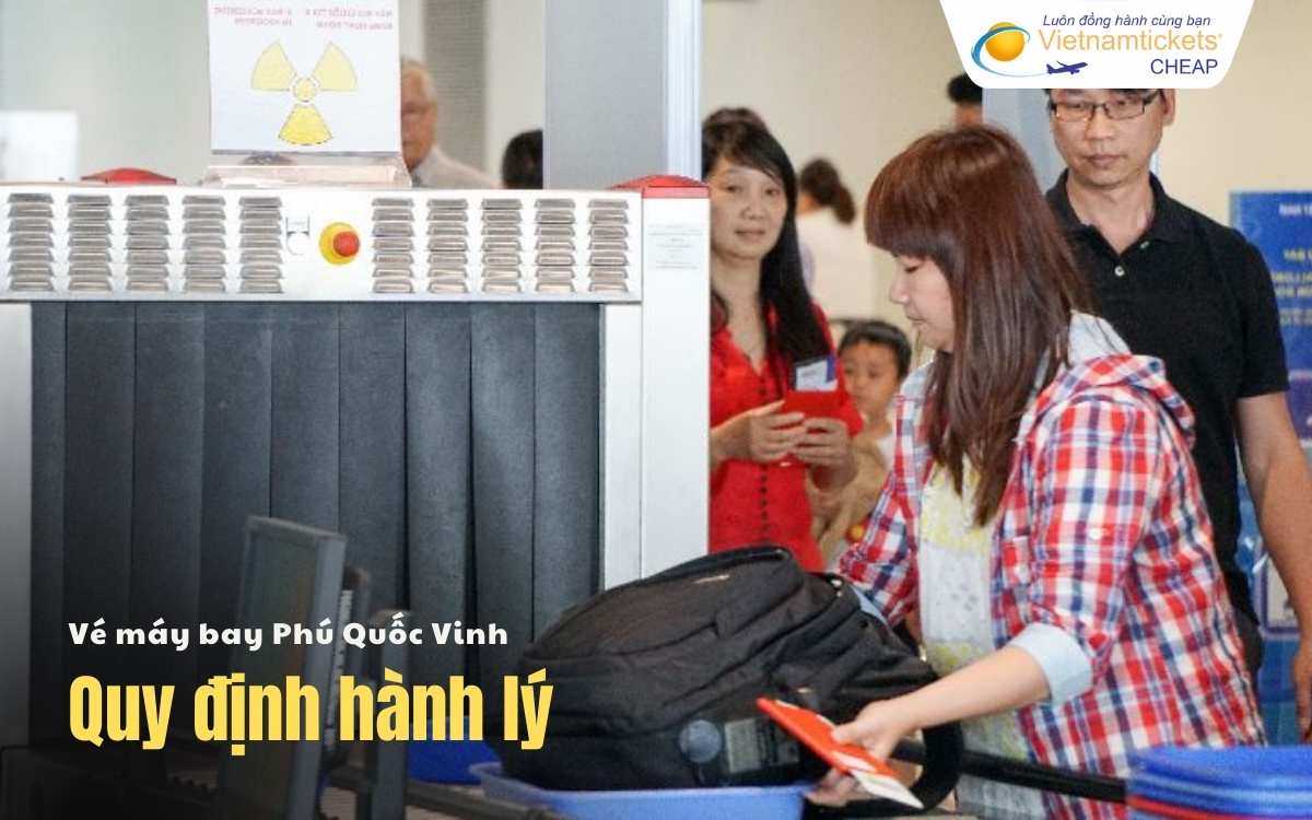 Quy định hành lý chặng Phú Quốc Vinh