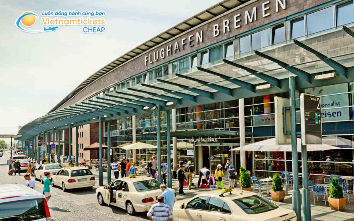 Cách di chuyển từ sân bay Bremen về trung tâm 