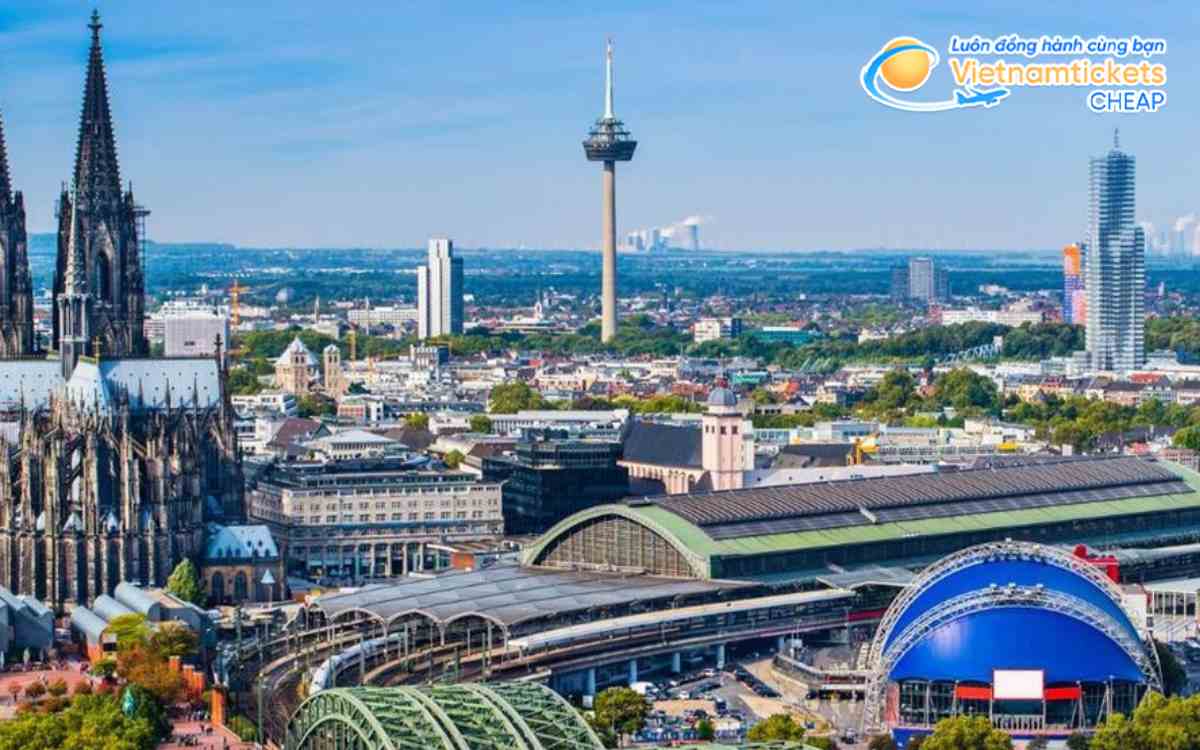Đặt vé máy bay Sài Gòn đi Cologne