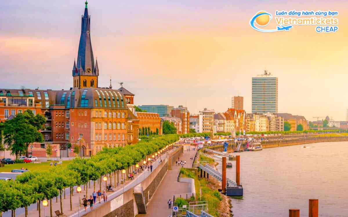 Đặt vé máy bay Sài Gòn đi Duesseldorf