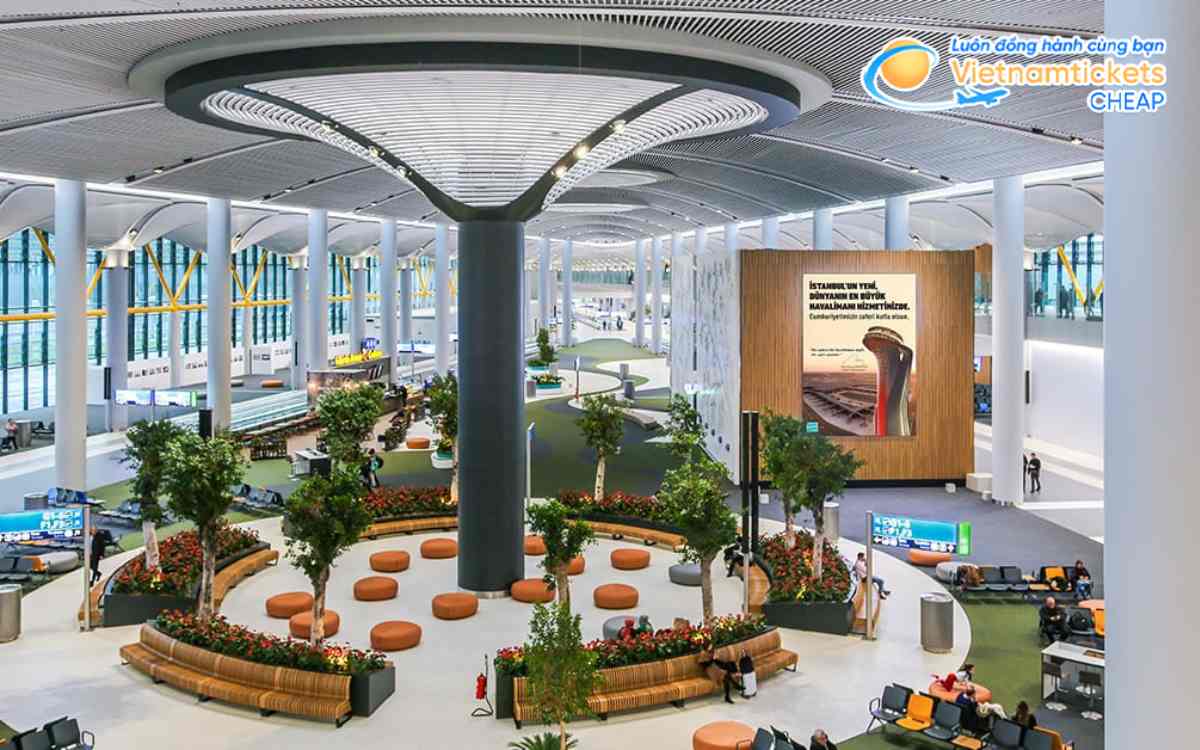 Chuyến bay quá cảnh ở sân bay Istanbul