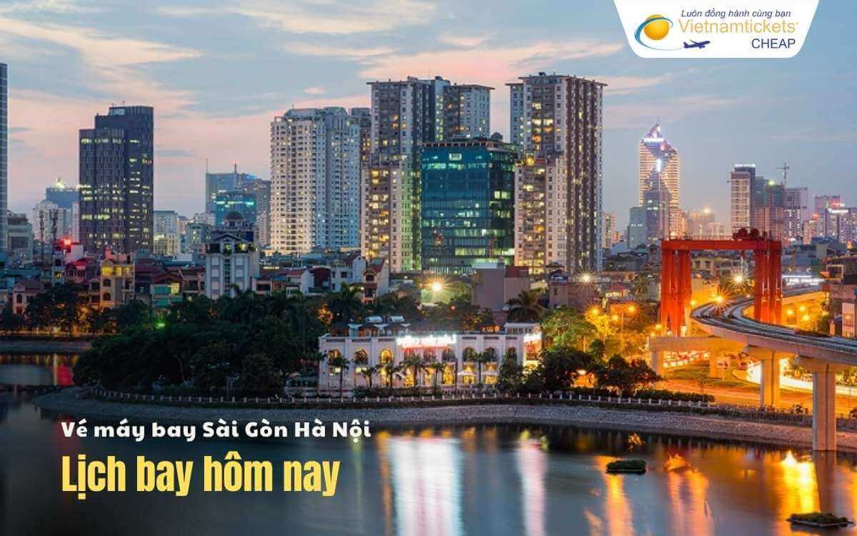 Lịch bay Sài Gòn Hà Nội