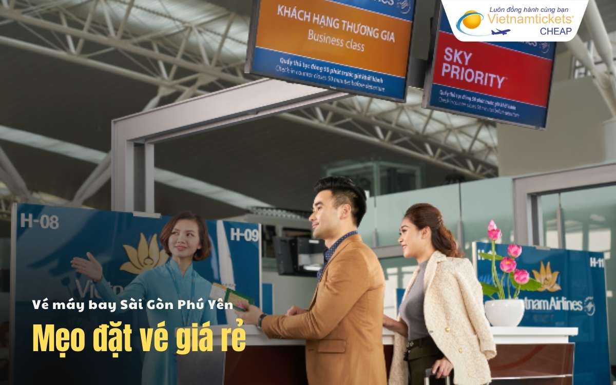 Mẹo săn vé máy bay Sài Gòn Phú Yên