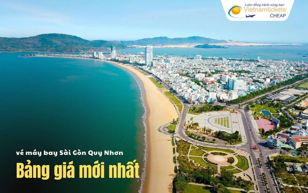 Bảng giá vé máy bay Sài Gòn Quy Nhơn