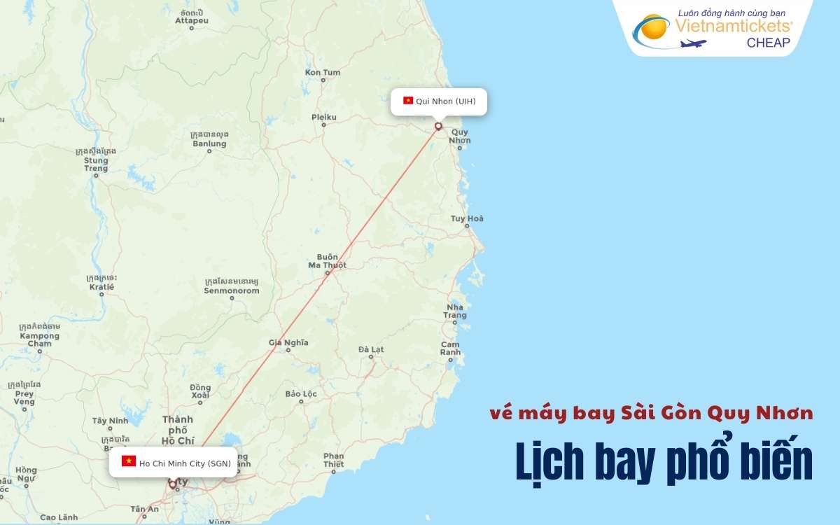 Lịch bay Sài Gòn Quy Nhơn