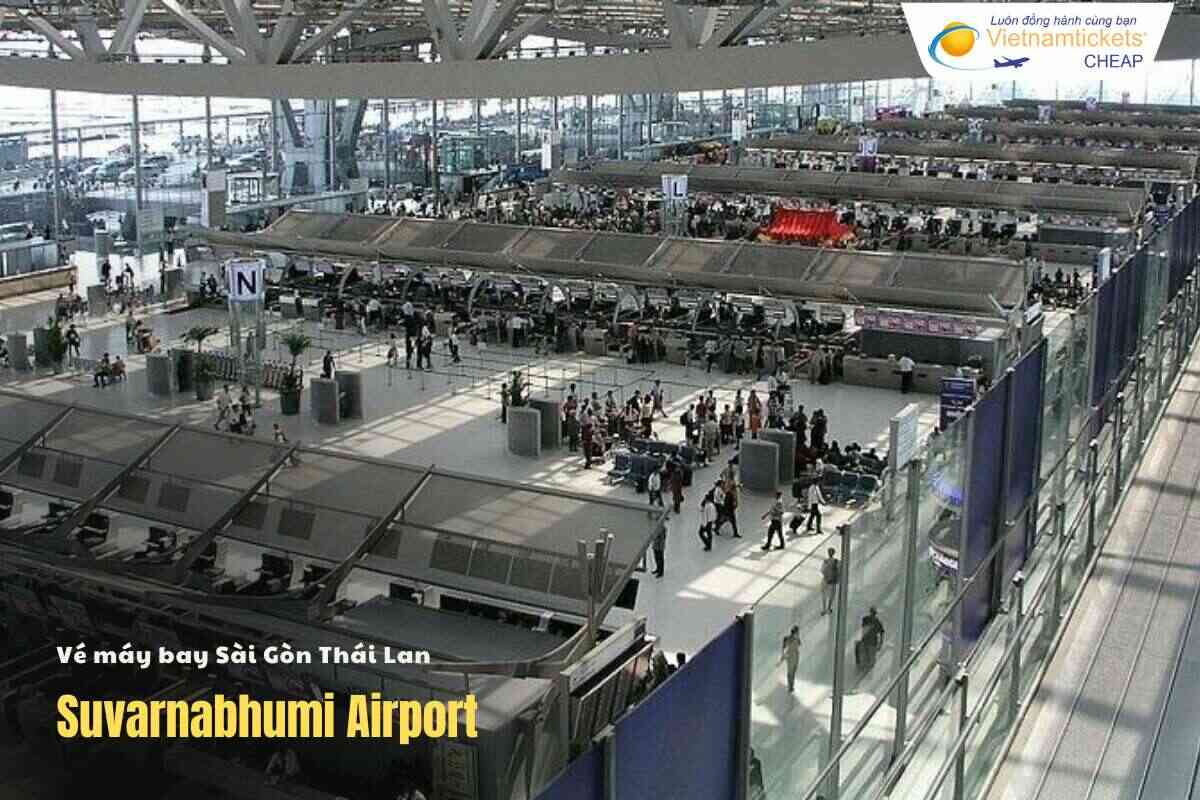 Vé máy bay Sài gòn Thái Lan tại sân bay Bangkok