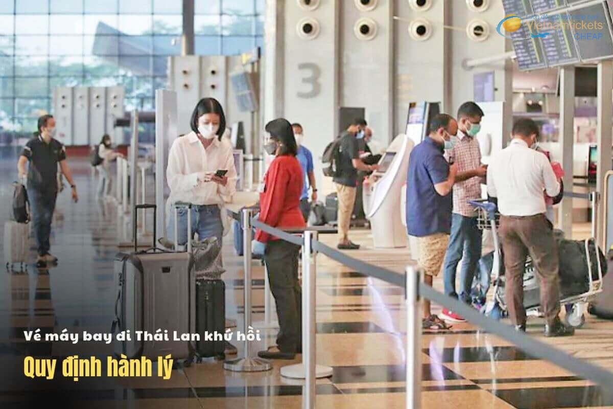 Quy định hành lý đi Thái