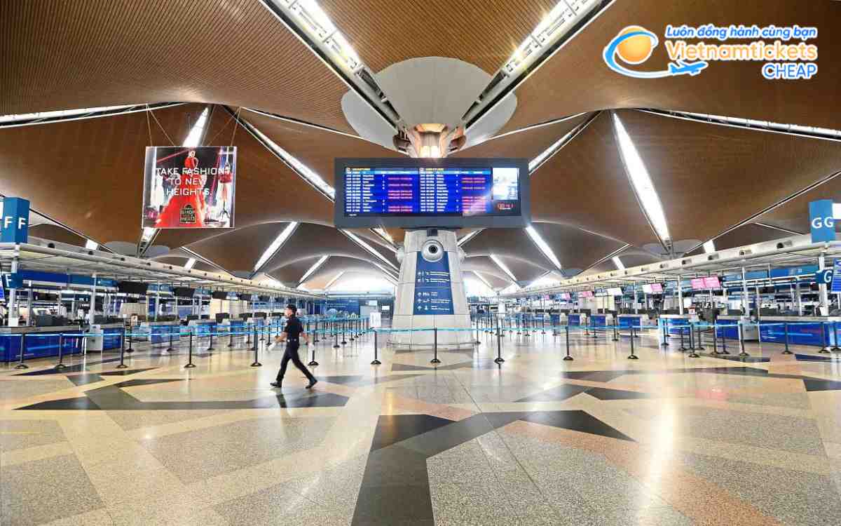 Sân bay Kuala Lumpur là điểm quá cảnh phổ biến