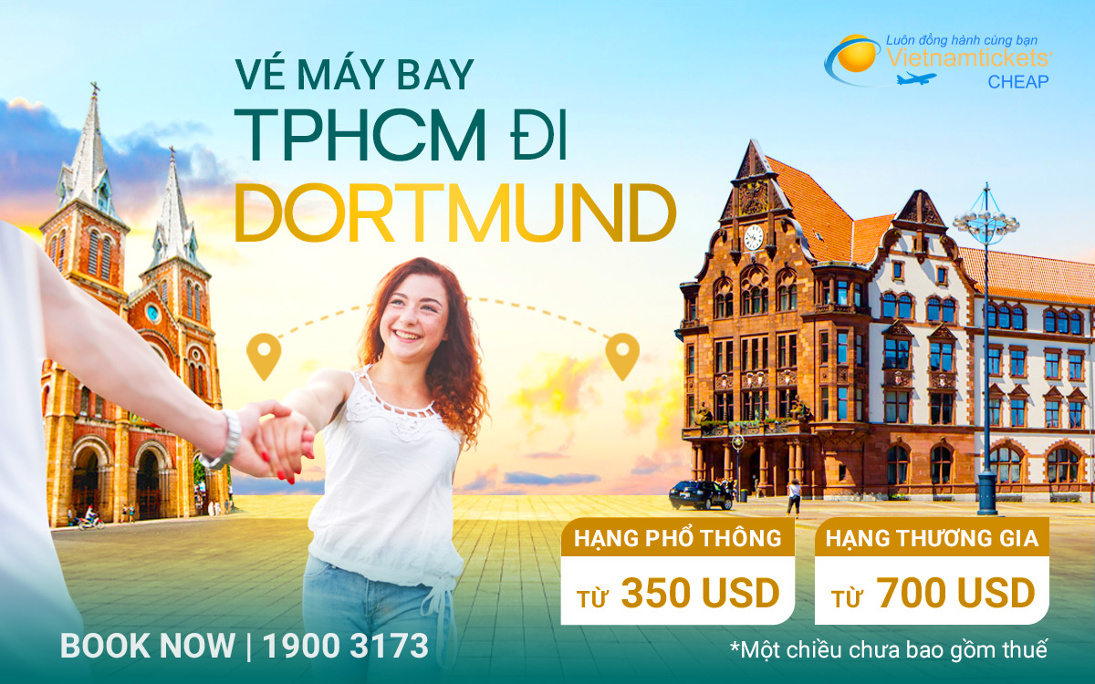 Vé Máy Bay Tphcm Đi Dortmund
