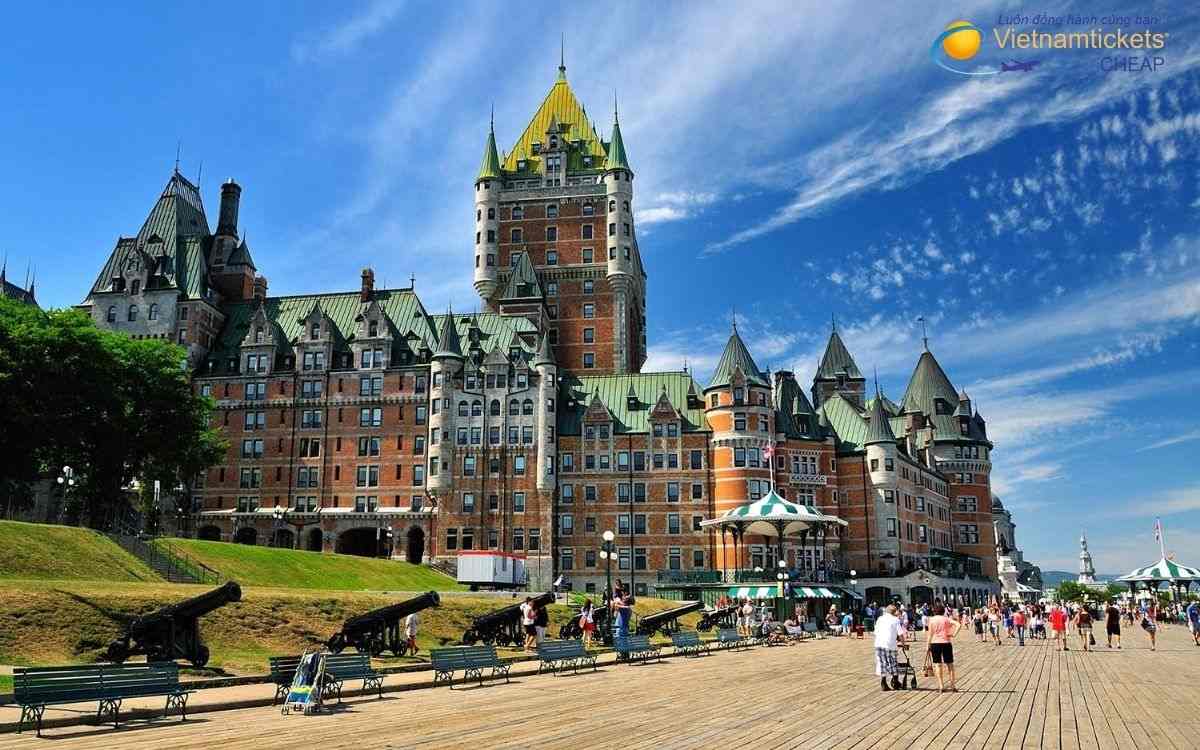 Giá vé máy bay TPHCM đi Quebec