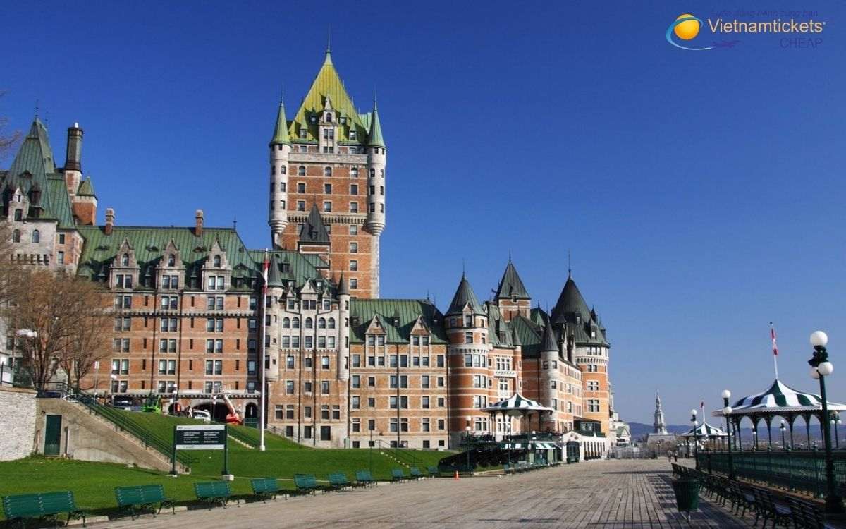 Lịch bay và hành trình từ TPHCM đi Quebec